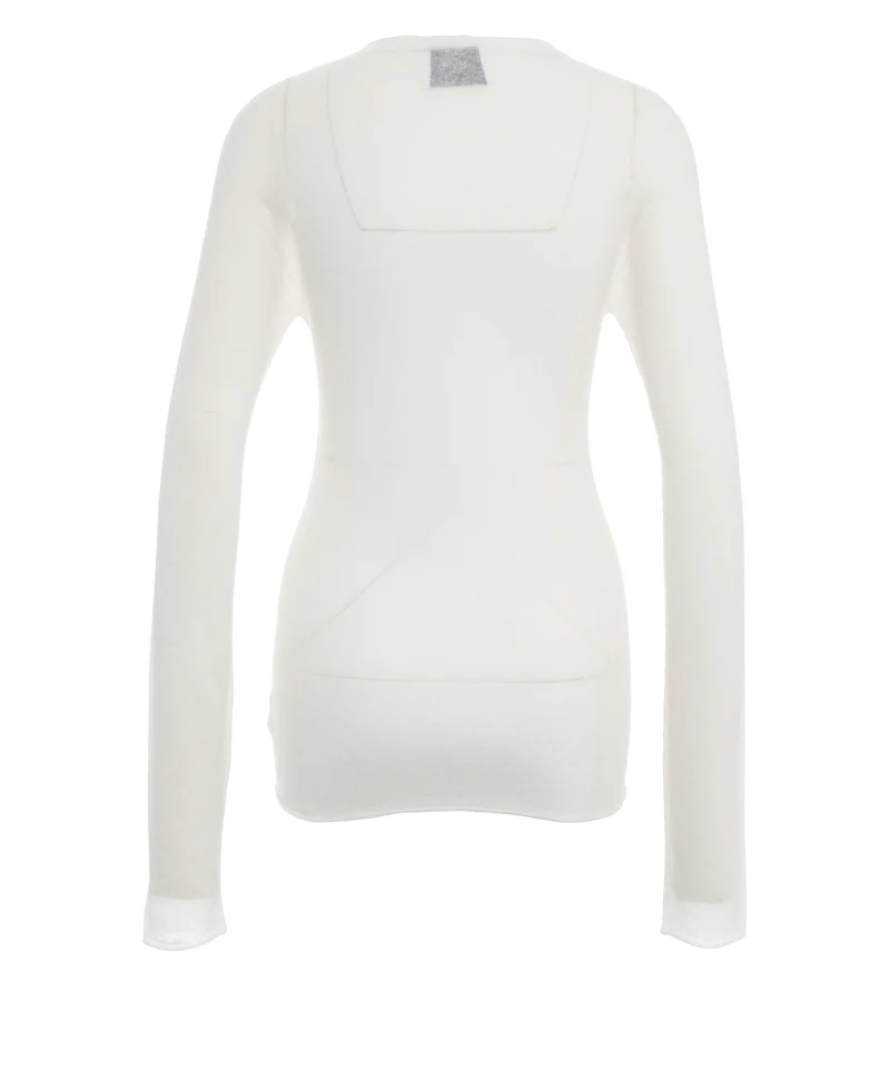 Maglia a maniche lunghe in cashmere