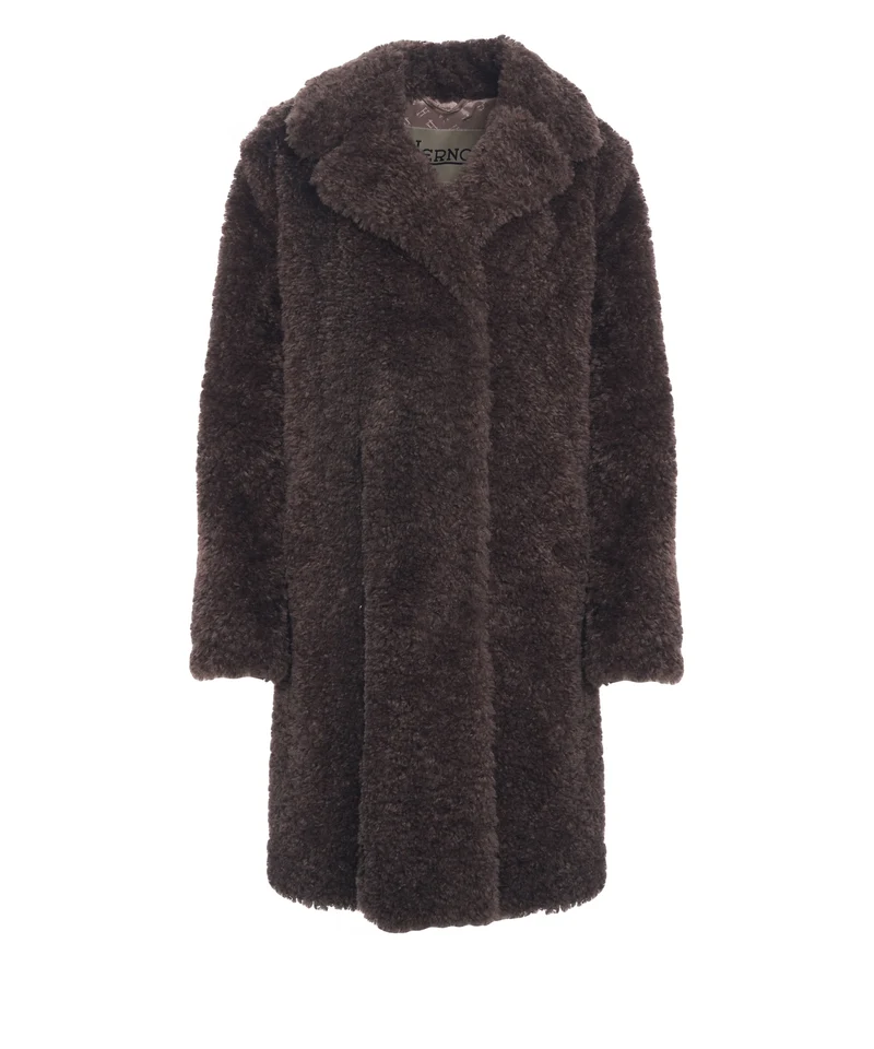 Cappotto in ecopelliccia