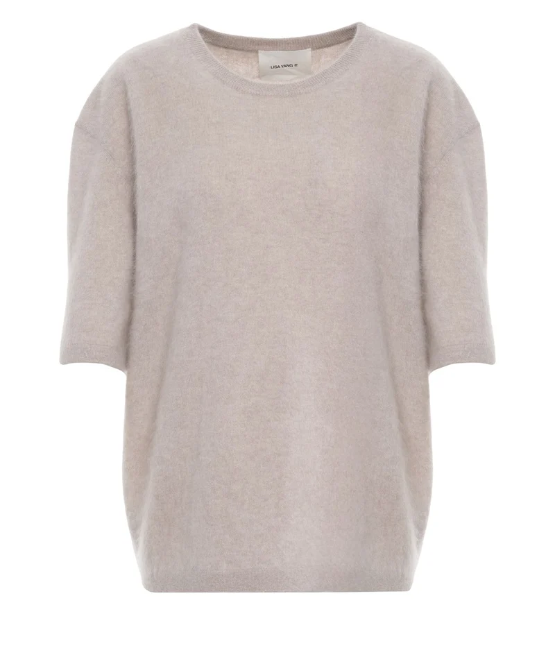 Maglione a maniche corte in cashmere 'Maren'