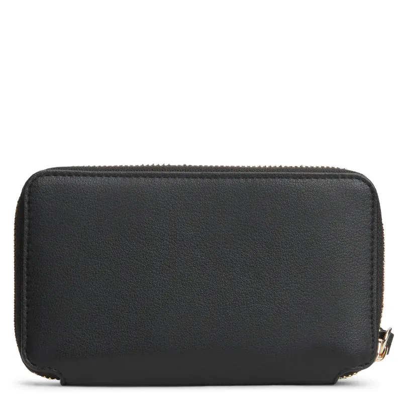 Tommy Hilfiger Logotape Compact Zip - Cartera 4cc 15 cm (black)