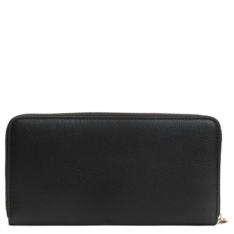 Tommy Hilfiger Icon Large - Cartera 12cc 20 cm (black)