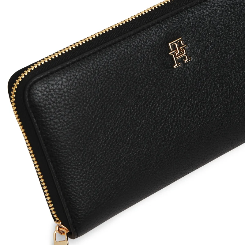 Tommy Hilfiger Icon Large - Cartera 12cc 20 cm (black)