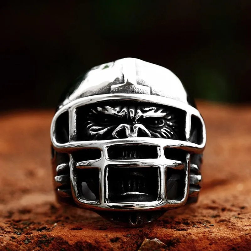 Herren Punk Helm Gorilla Ring