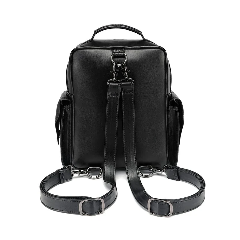 Rucksack mit Steampunk-Schädelstickerei