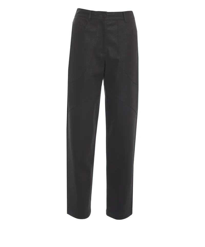 Pantaloni effetto pelle