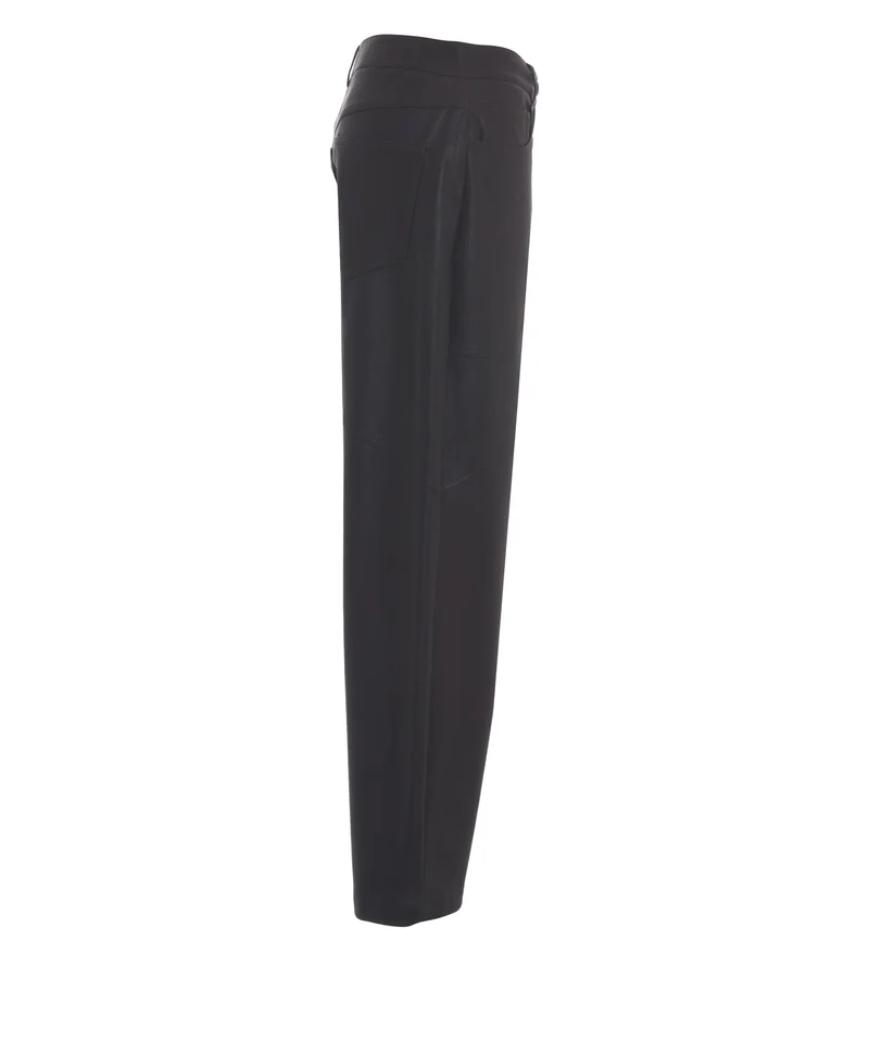 Pantaloni effetto pelle