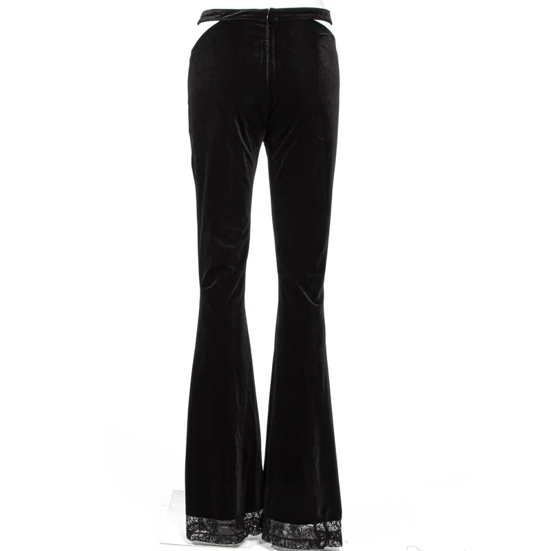 Damen-Splice-Splice-Spitzenhose im Gothic-Stil