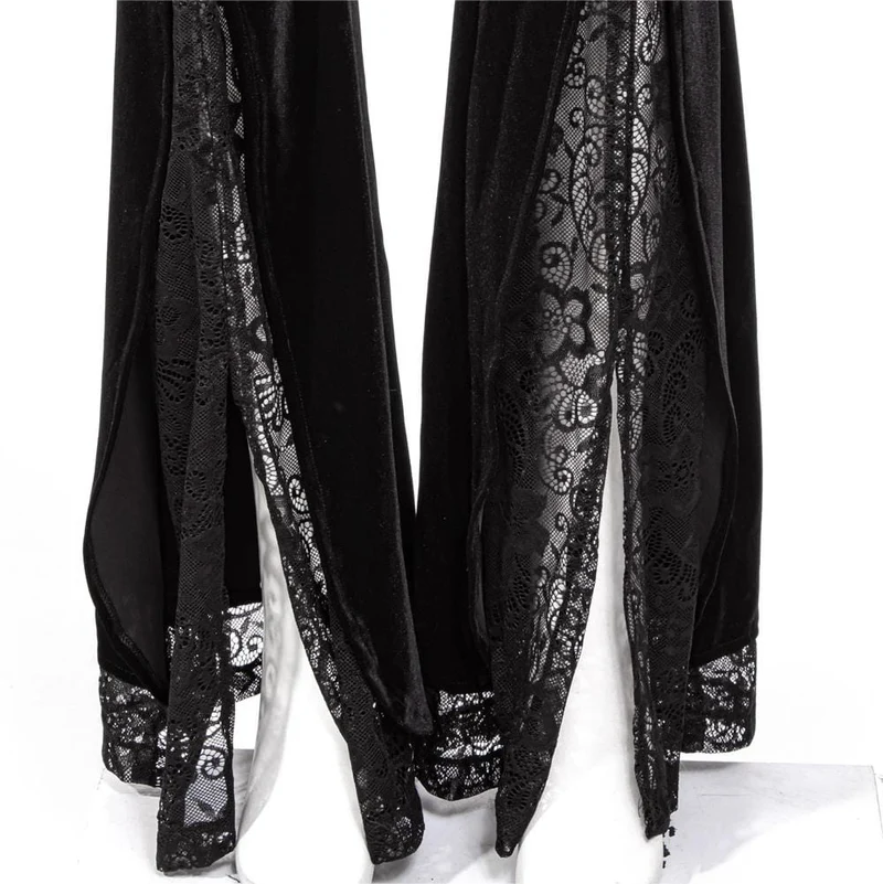 Damen-Splice-Splice-Spitzenhose im Gothic-Stil