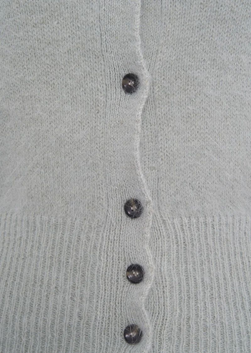 Cardigan con chiusura con bottoni