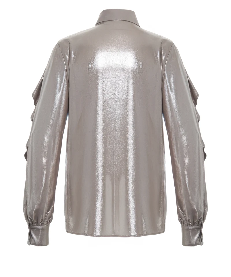 Blusa con ruches