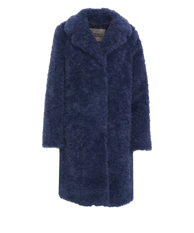 Cappotto in ecopelliccia