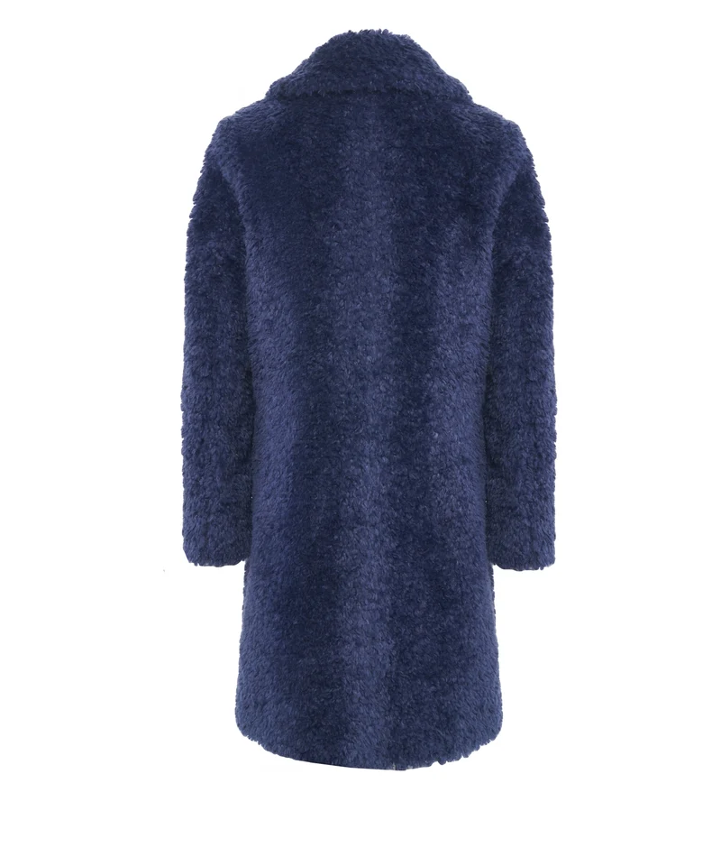 Cappotto in ecopelliccia