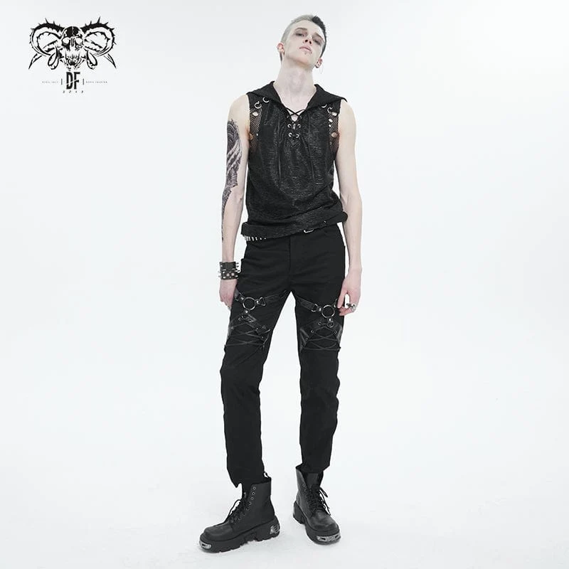 Splice-Hose mit Punk-Schnalle für Herren