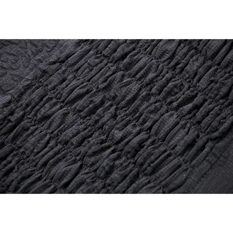 Unregelmäßiges, schulterfreies Spitzenkleid im Gothic-Stil für Damen