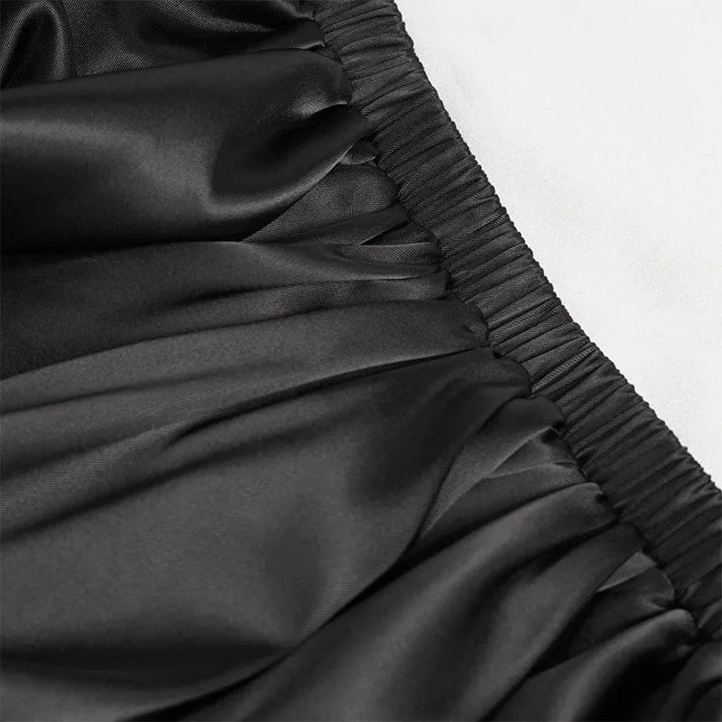 Gothic-Spitzenkleid mit Rüschen und Spitze für Damen