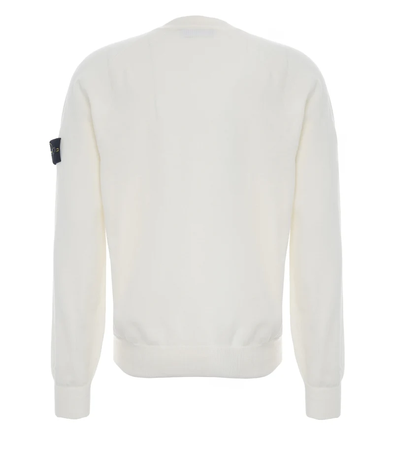 Maglione con patch logo