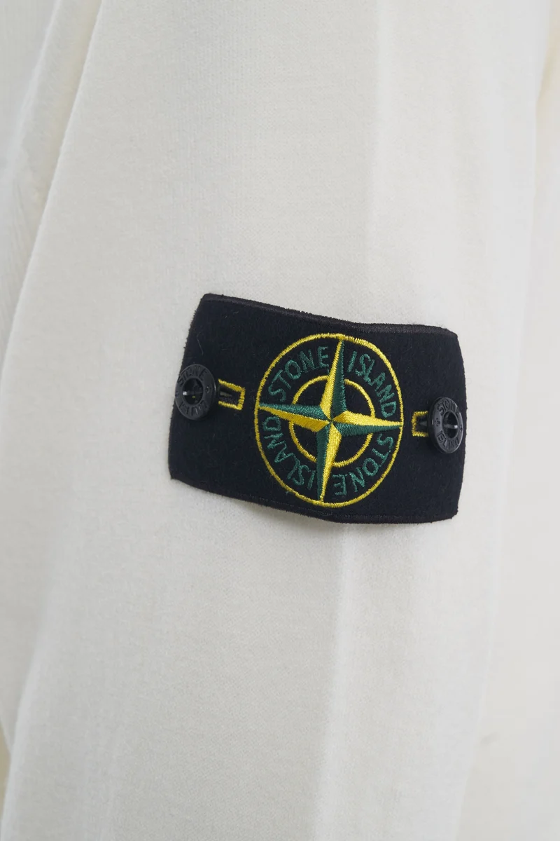 Maglione con patch logo