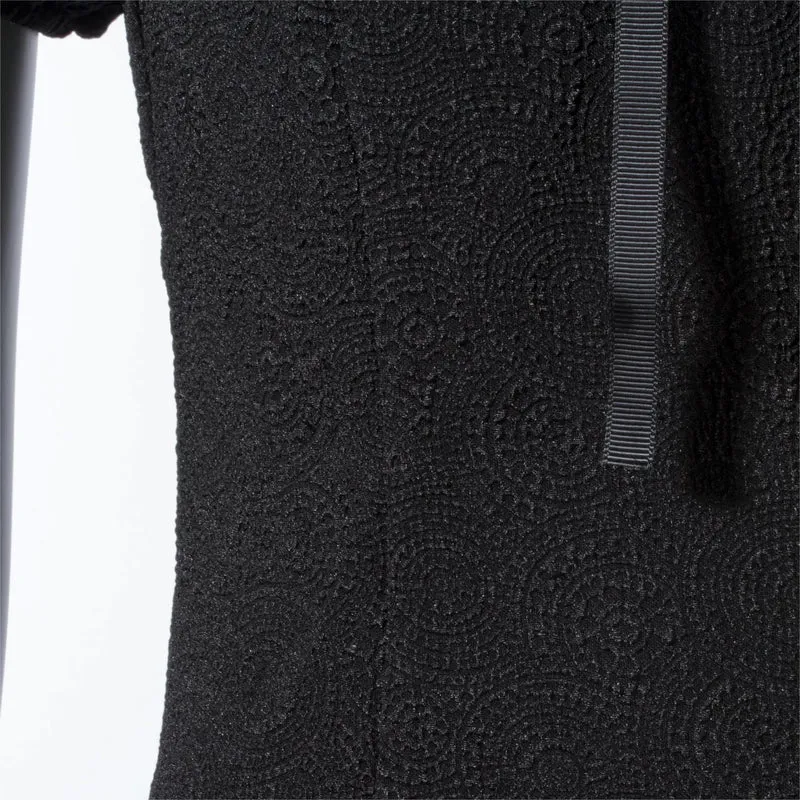 Gothic-Spitzenkleid mit Stehkragen für Damen