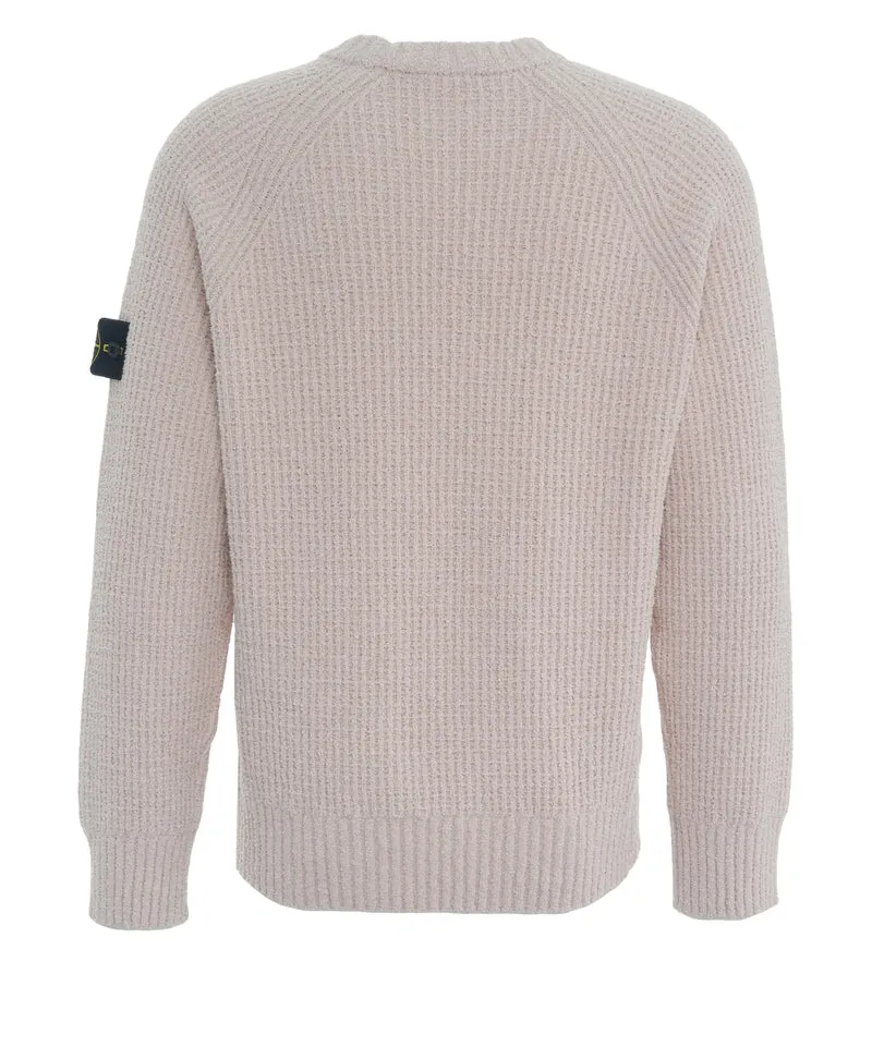 Maglione con patch logo