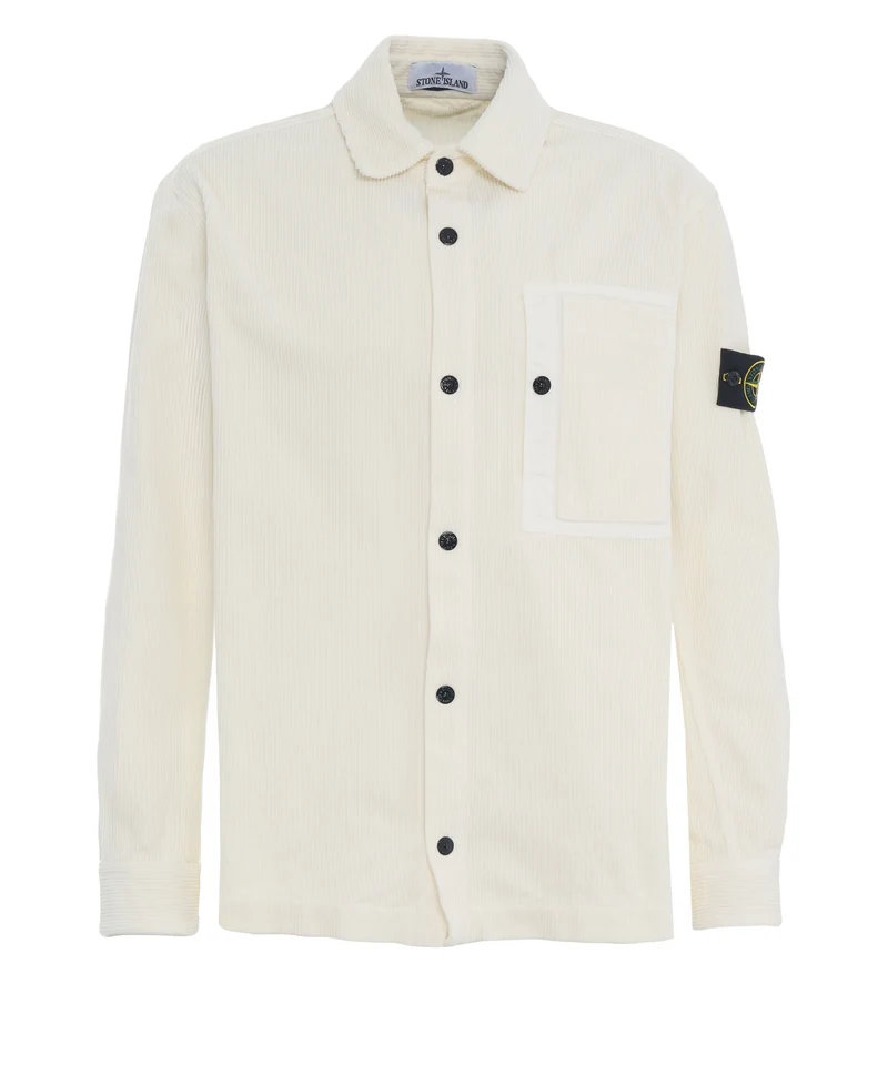 Overshirt in cotone