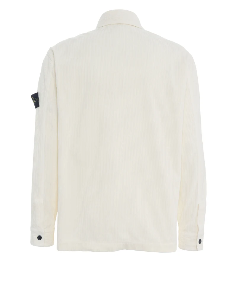 Overshirt in cotone