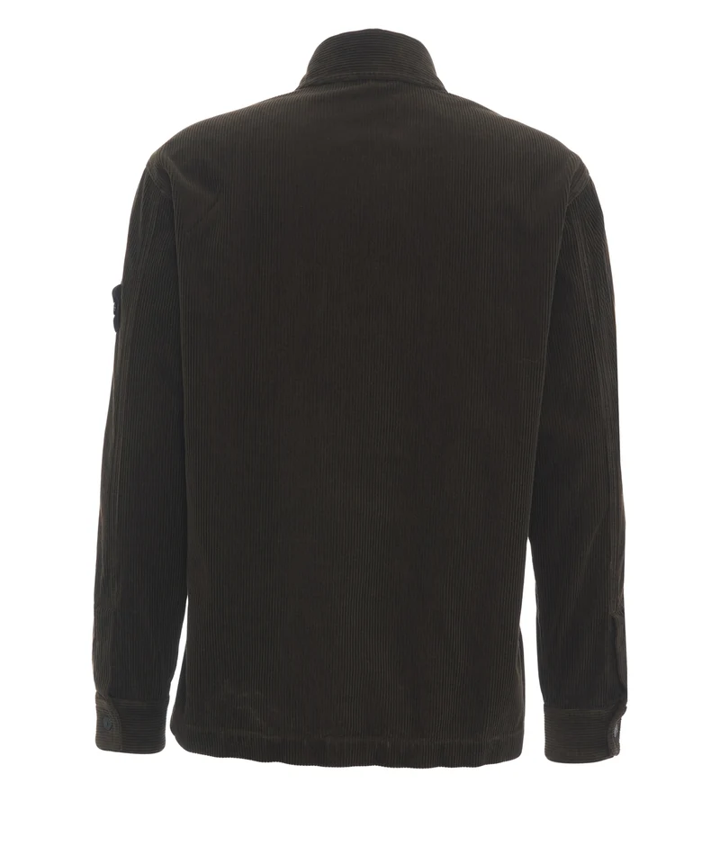 Overshirt in cotone