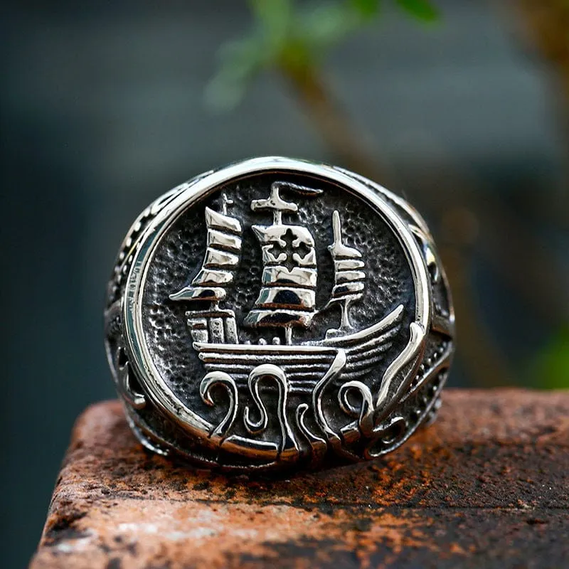 Punk-Segelboot-Ring für Herren