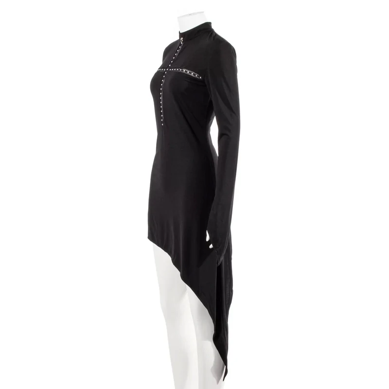 Unregelmäßiges Punk-Perlenkleid für Damen