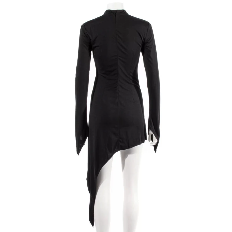 Unregelmäßiges Punk-Perlenkleid für Damen