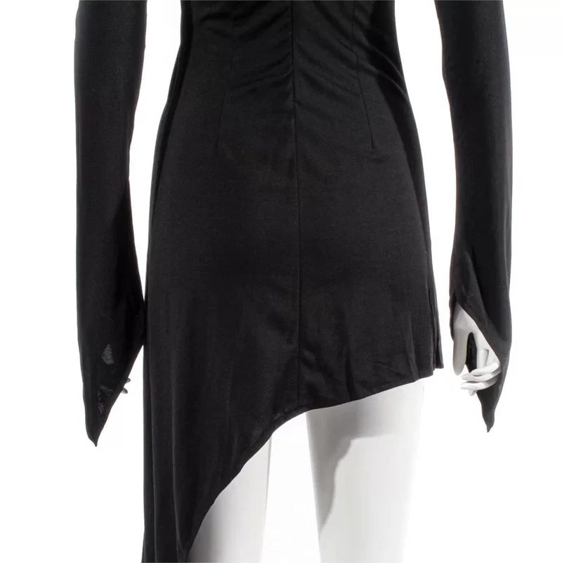 Unregelmäßiges Punk-Perlenkleid für Damen