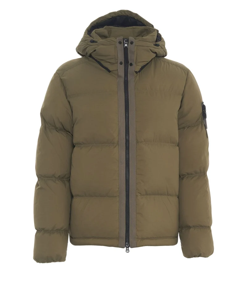 Giacca puffer con cappuccio