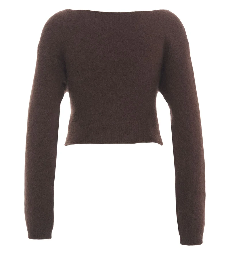 Cardigan in alpaca 'Mariya'