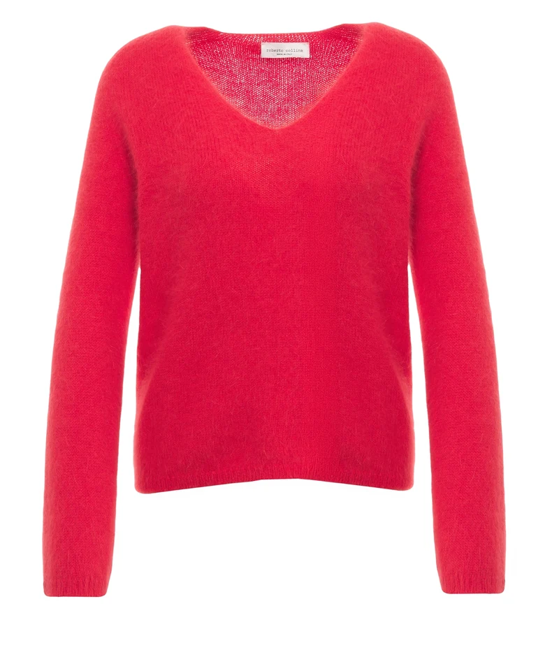 Maglione con scollo a v