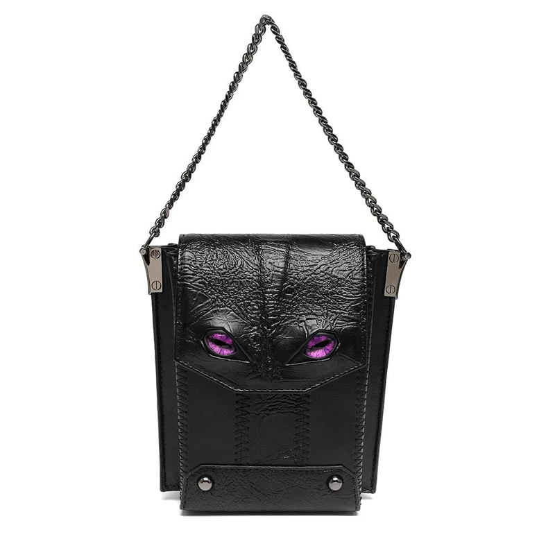 Damen Steampunk Evil Eyes Tasche