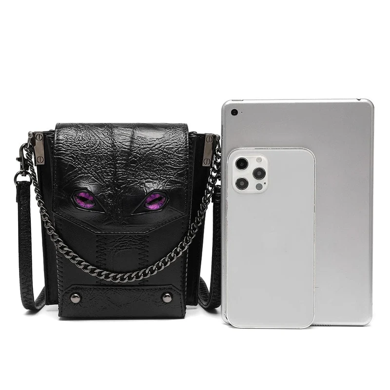 Damen Steampunk Evil Eyes Tasche