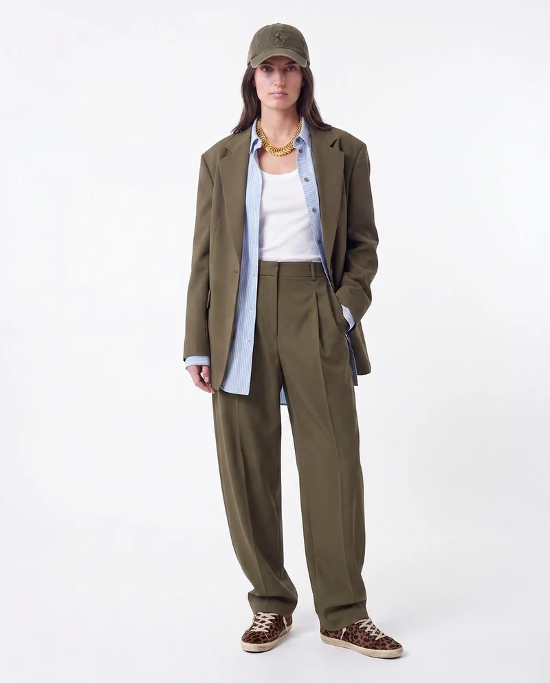 Pantaloni con pinces