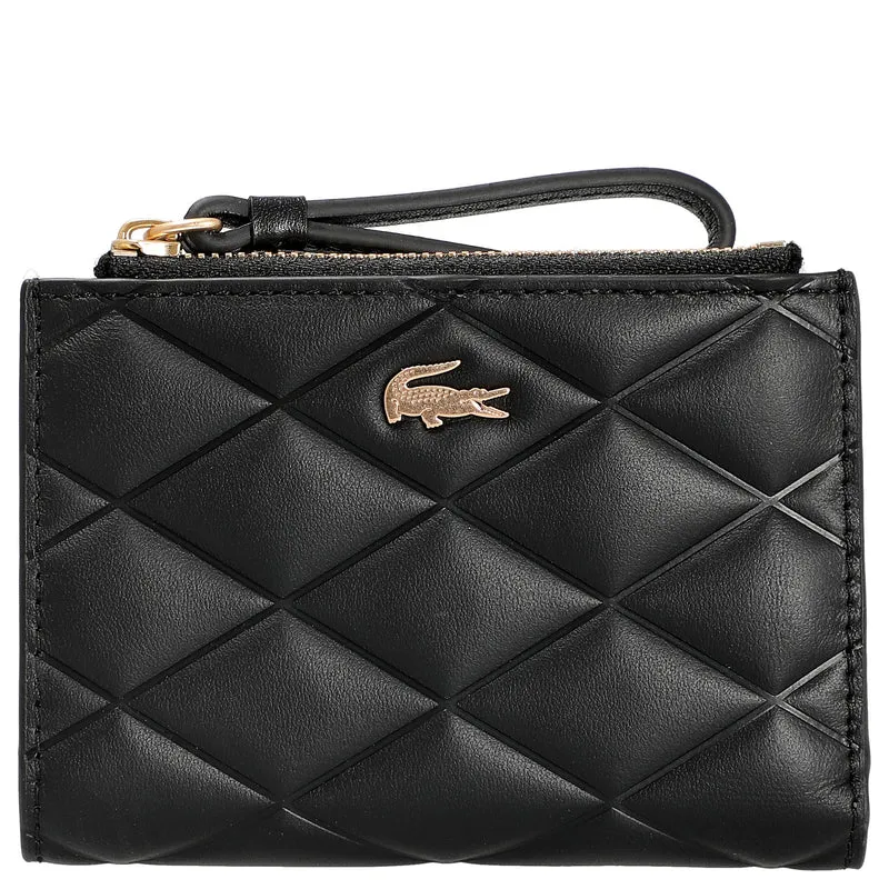 Lacoste Crocodelle - Cartera 6cc 12 cm (black)