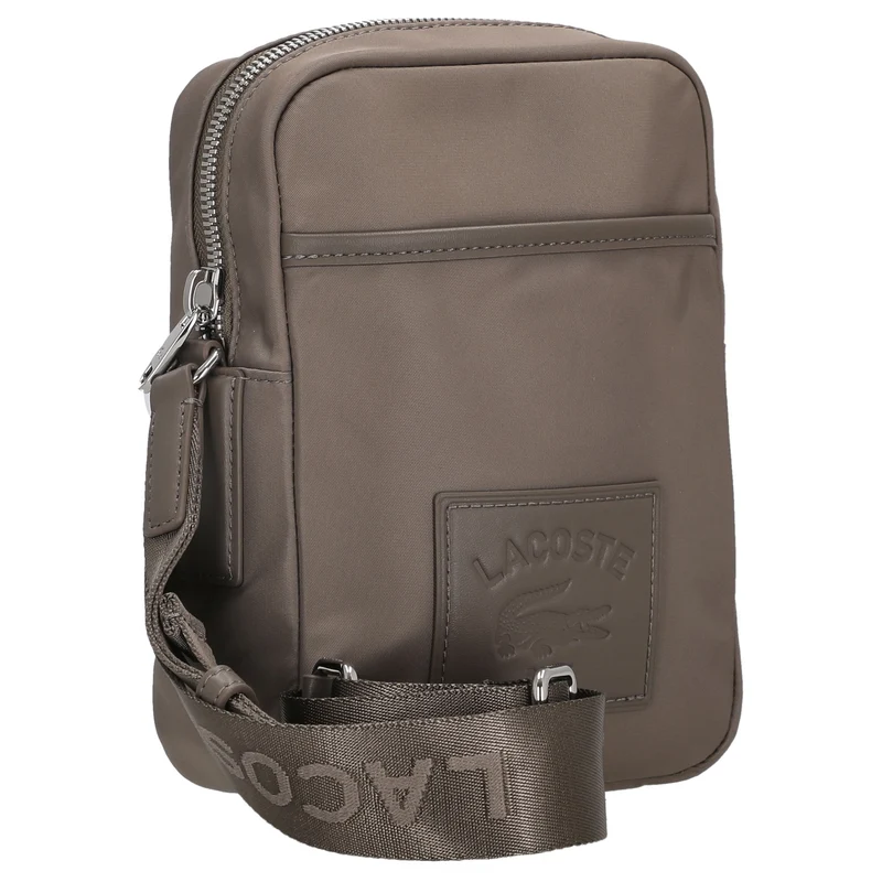 Lacoste Vertical Camera Bag - Bolso bandolera 22 cm (morel)