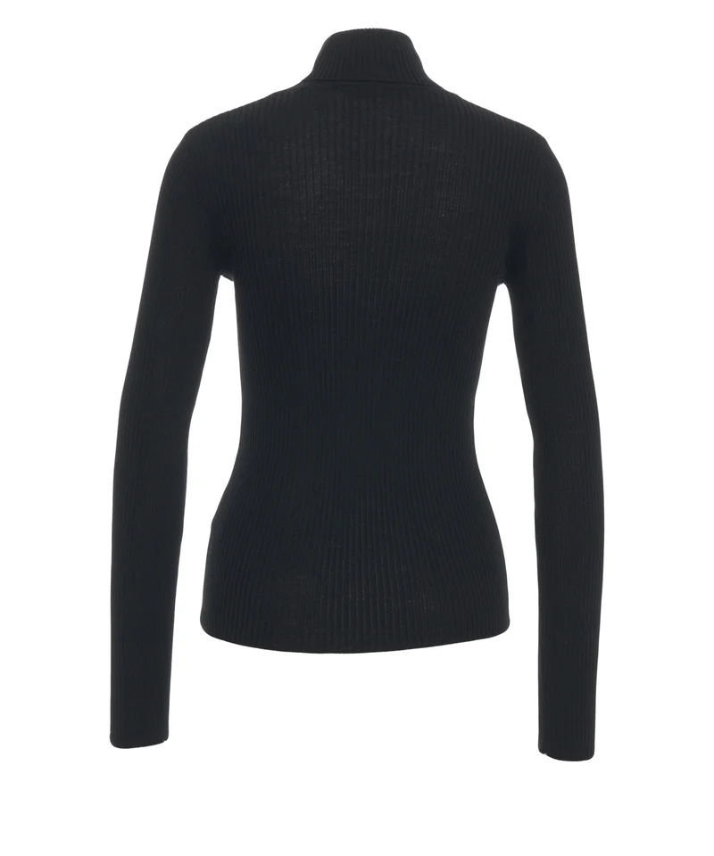 Maglione a dolcevita in lana