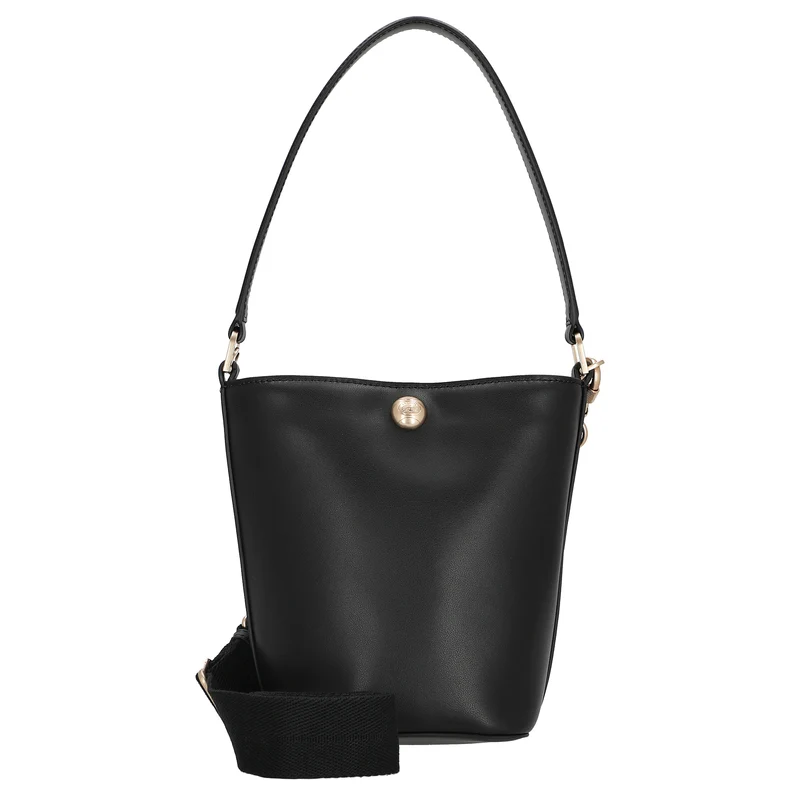 Lacoste Bucket Bag S - Bolso saco 20 cm (black)