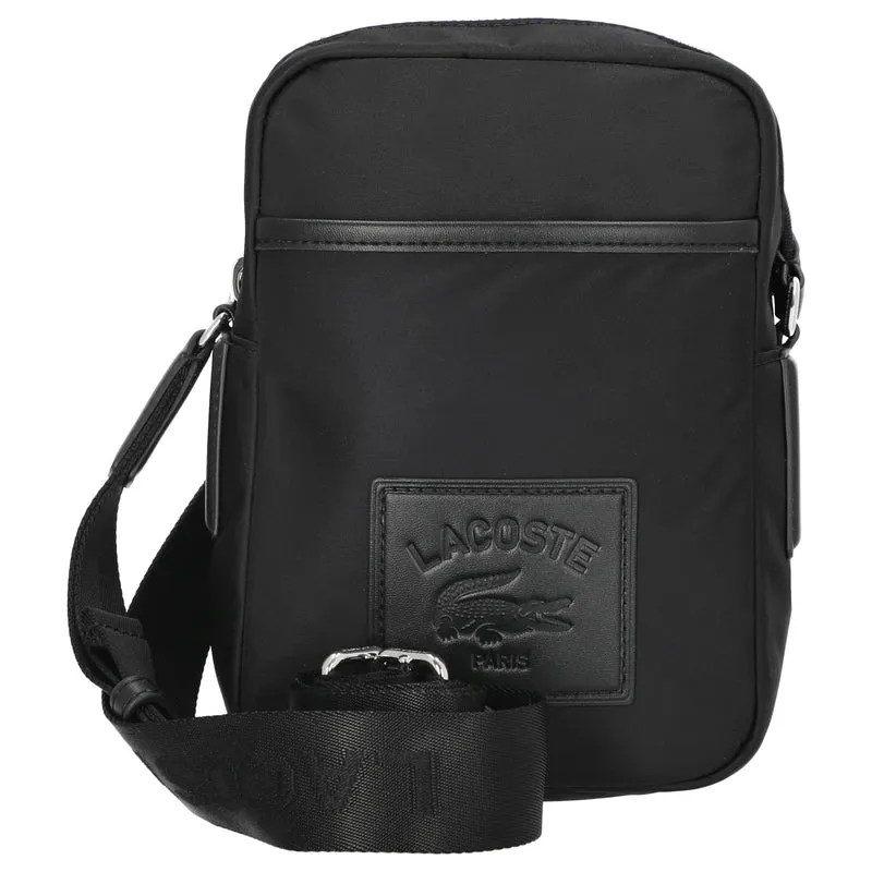 Lacoste Vertical Camera Bag - Bolso bandolera 22 cm (black)