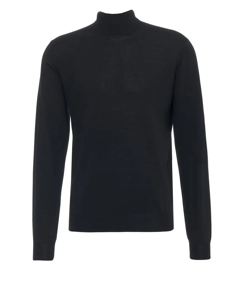 Maglione dolcevita in merino