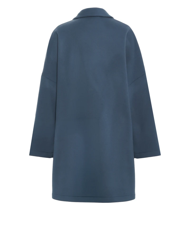 Cappotto con tasche applicate