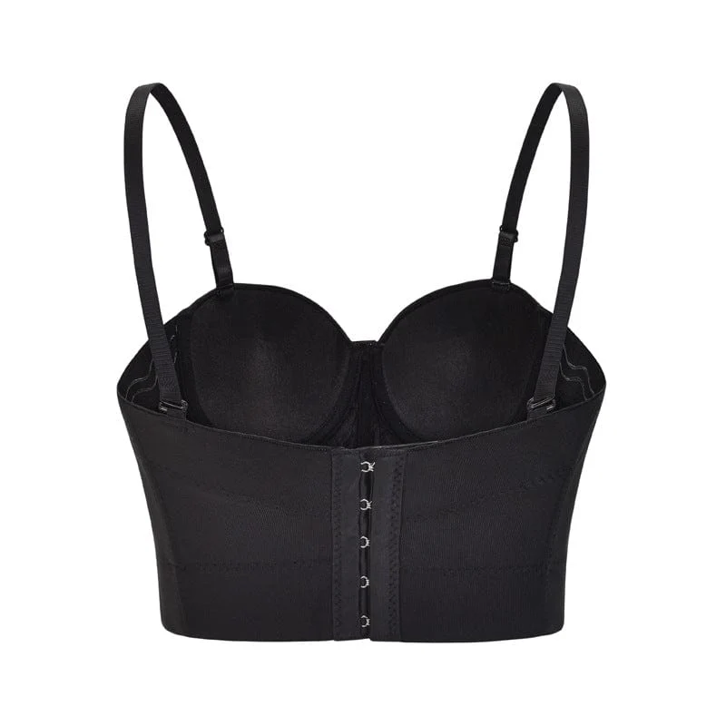 Gothic Square Perlen Bustier für Damen