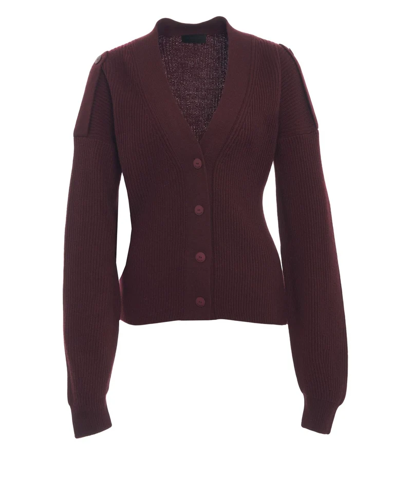 Cardigan in lana
