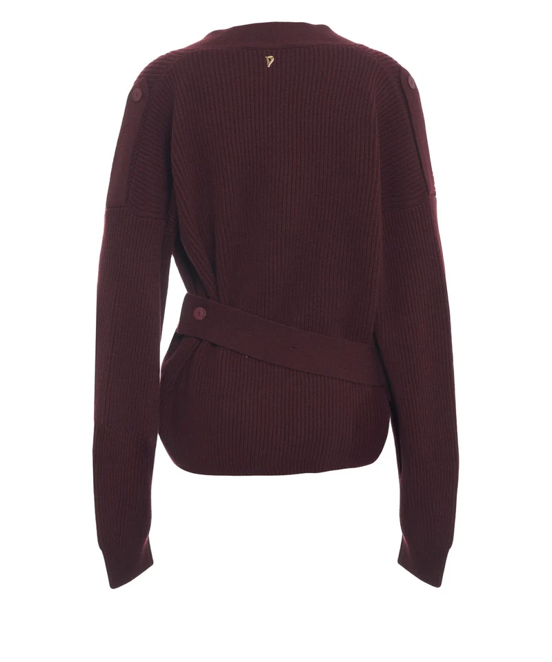 Cardigan in lana