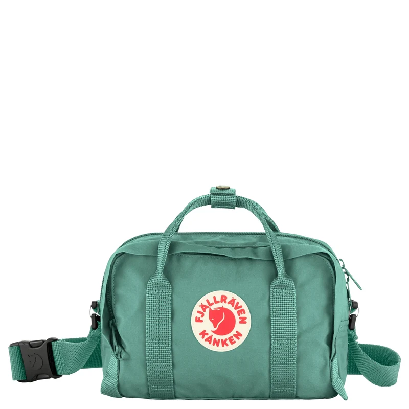 Fjällräven Kånken - Bolso bandolera 22 cm (frost green)