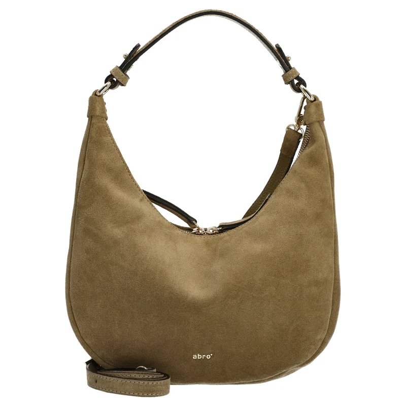 abro Nana Suede - Bolso de hombro Mini 27.5 cm (mud)