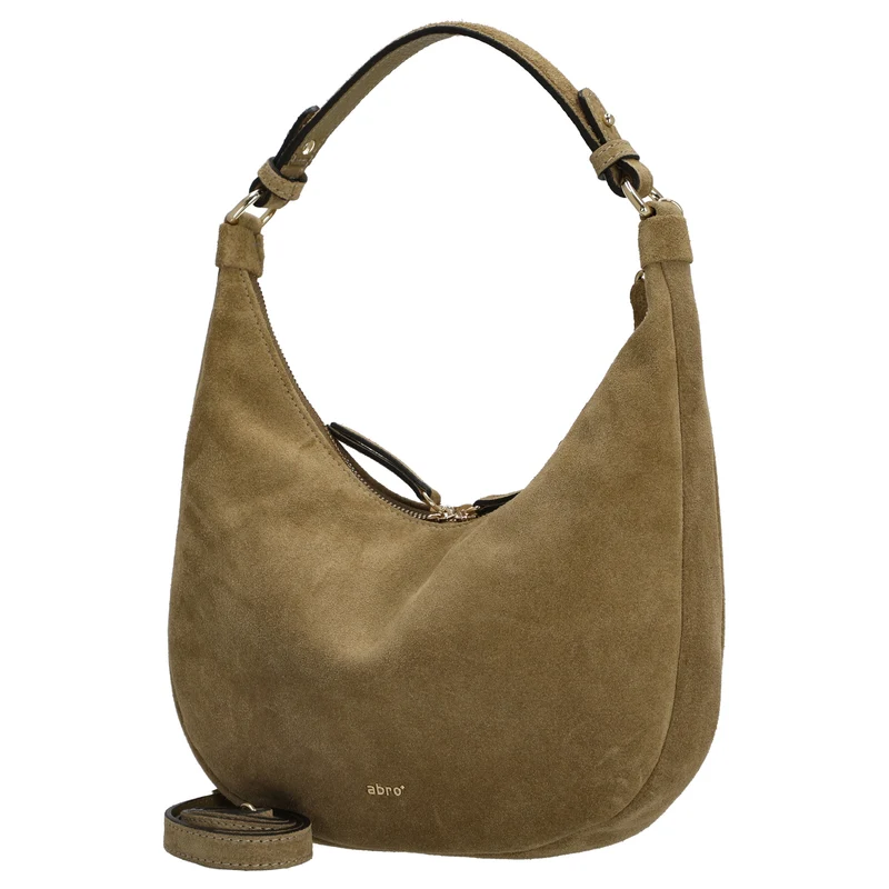 abro Nana Suede - Bolso de hombro Mini 27.5 cm (mud)