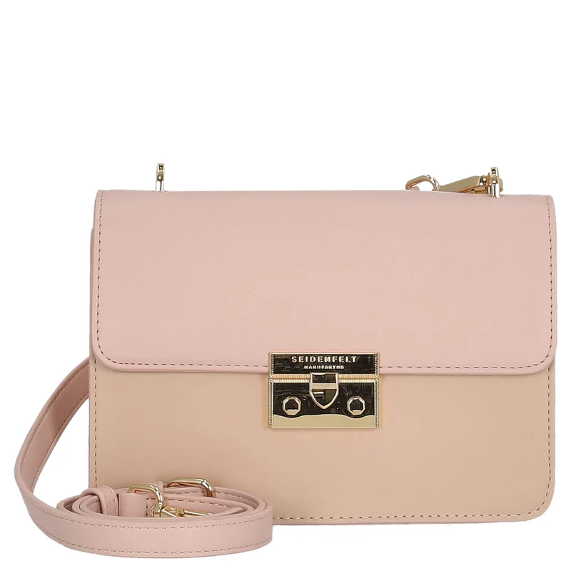 Seidenfelt Tricolor Pitea - Bolso bandolera 21 cm (powder blush)